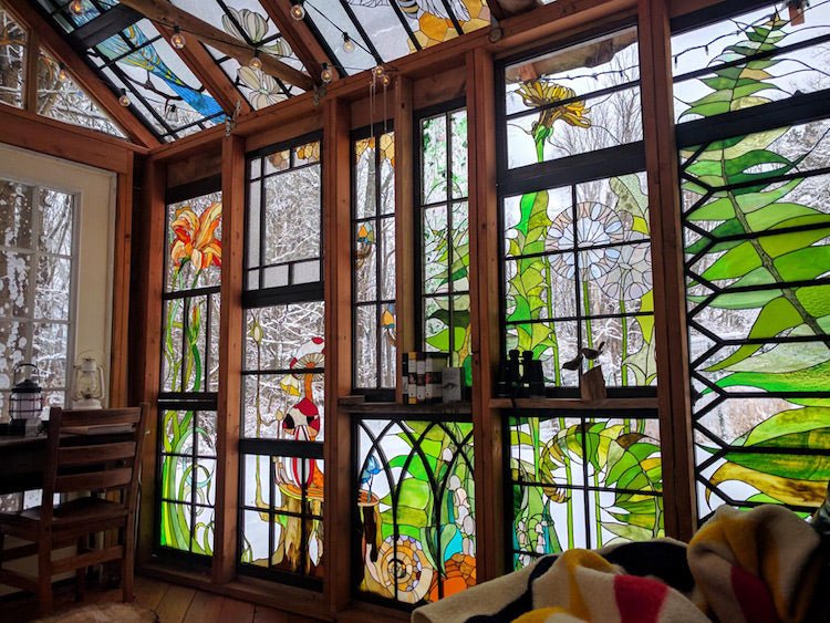 Artefusión Creativa: La casa de los vitrales en Dominicana