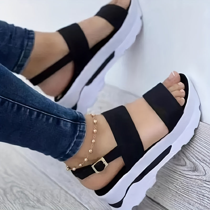 Plataforma Calzado De Moda Verano 2021 Zapato Sandalias De Moda