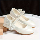 Zapatos Mary Jane para Niñas con Perlas y Moño