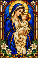REL-004 Virgen María con el Niño