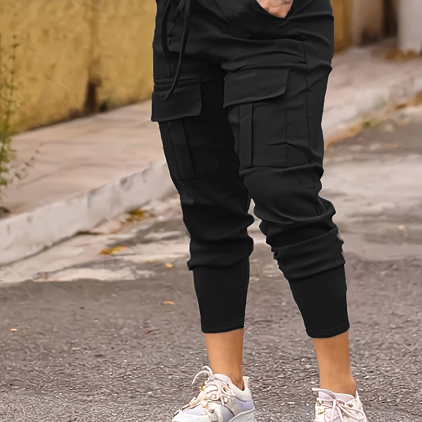 Aesthetic Pantalones Cargo Outfit Pantalon Sudadera Mujer