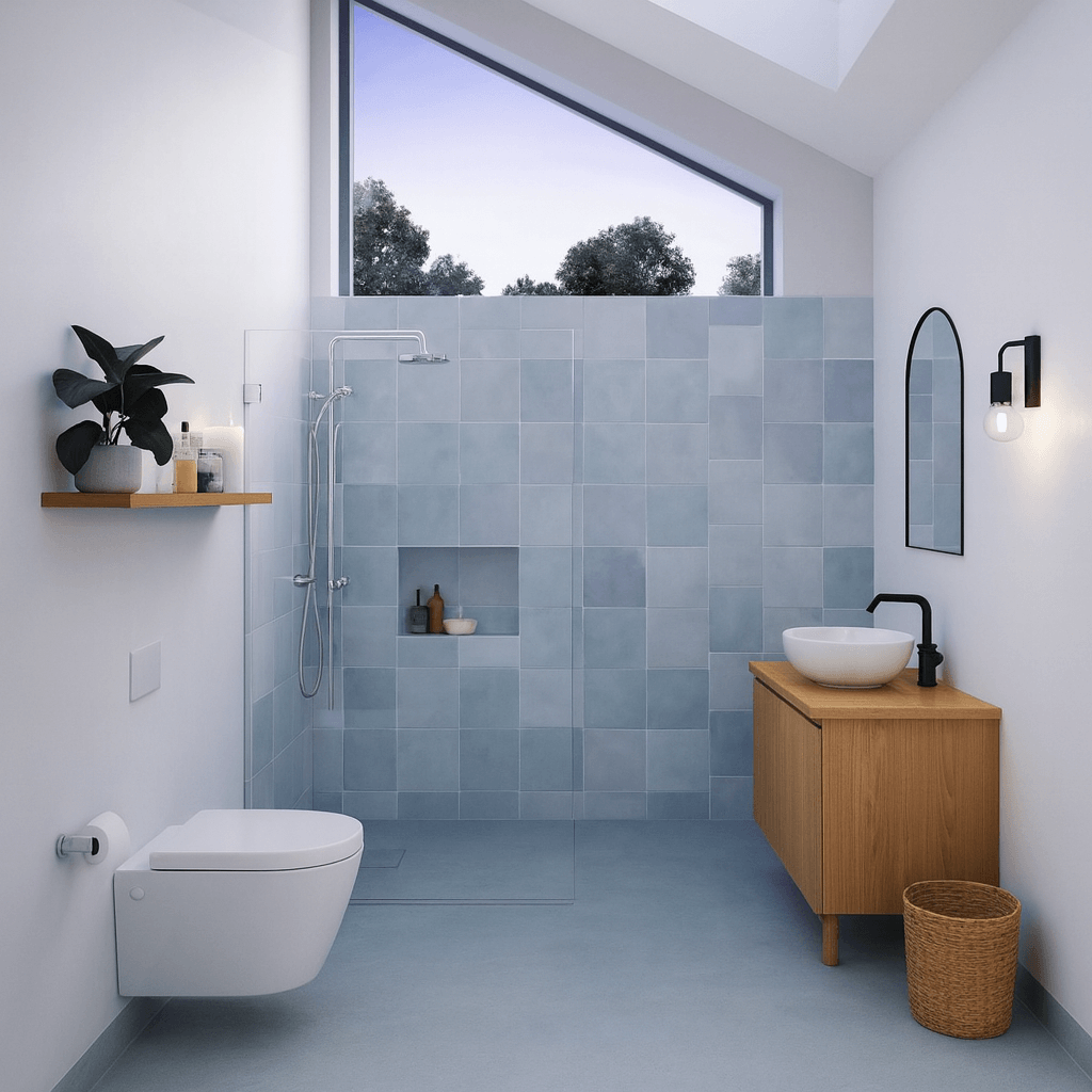 Mampara de Ducha Fija Premium – Vidrio Templado 10mm (Varias Medidas)