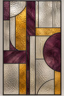 Referencia ABS-003: vitral abstractos y contemporáneos