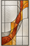 Referencia ABS-009: vitral abstractos y contemporáneos