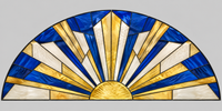 Referencia ARC-008: vitral para arcos sobre puertas