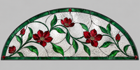 Referencia ARC-009: vitral para arcos sobre puertas