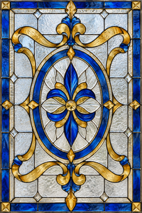 Referencia CLA-003: vitral clásicos y ornamentales