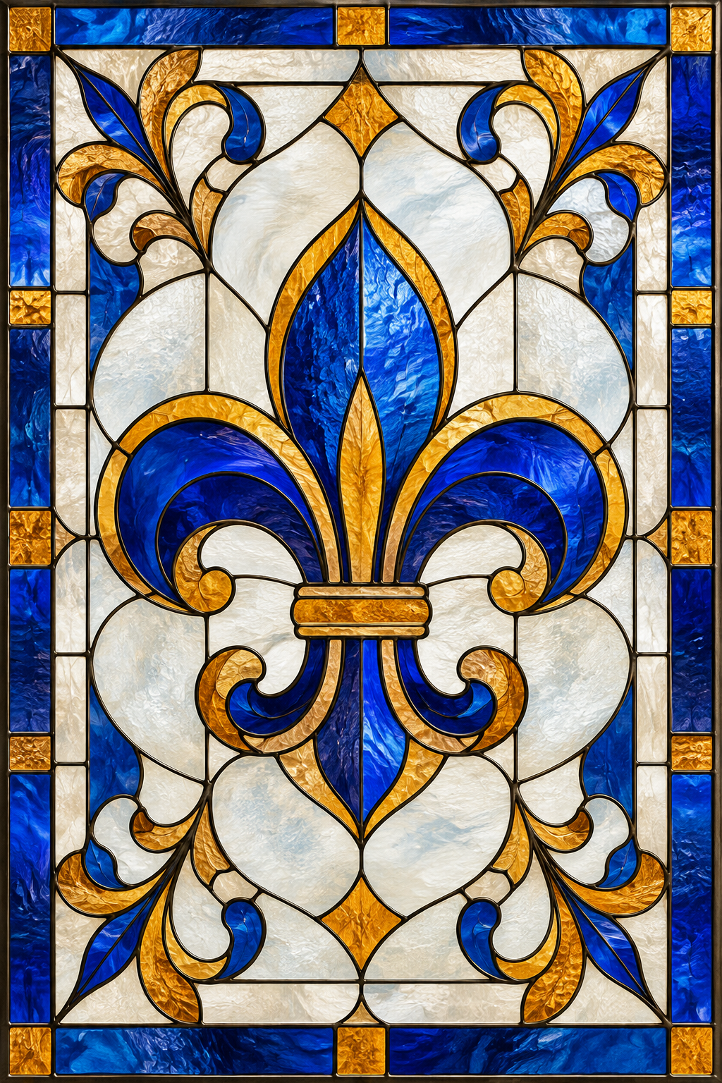 Referencia CLA-004: vitral clásicos y ornamentales