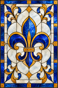 Referencia CLA-004: vitral clásicos y ornamentales