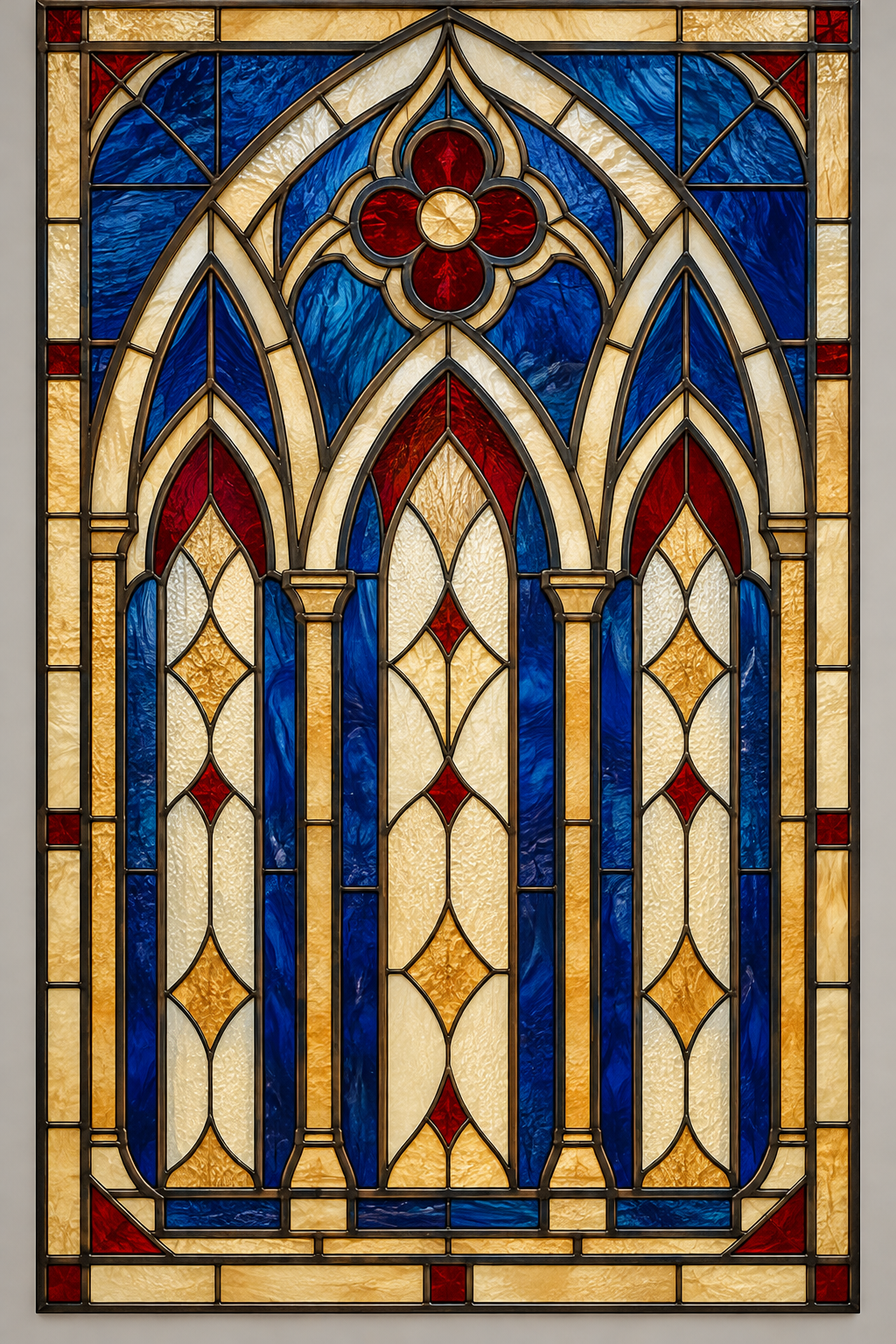 Referencia CLA-006: vitral clásicos y ornamentales
