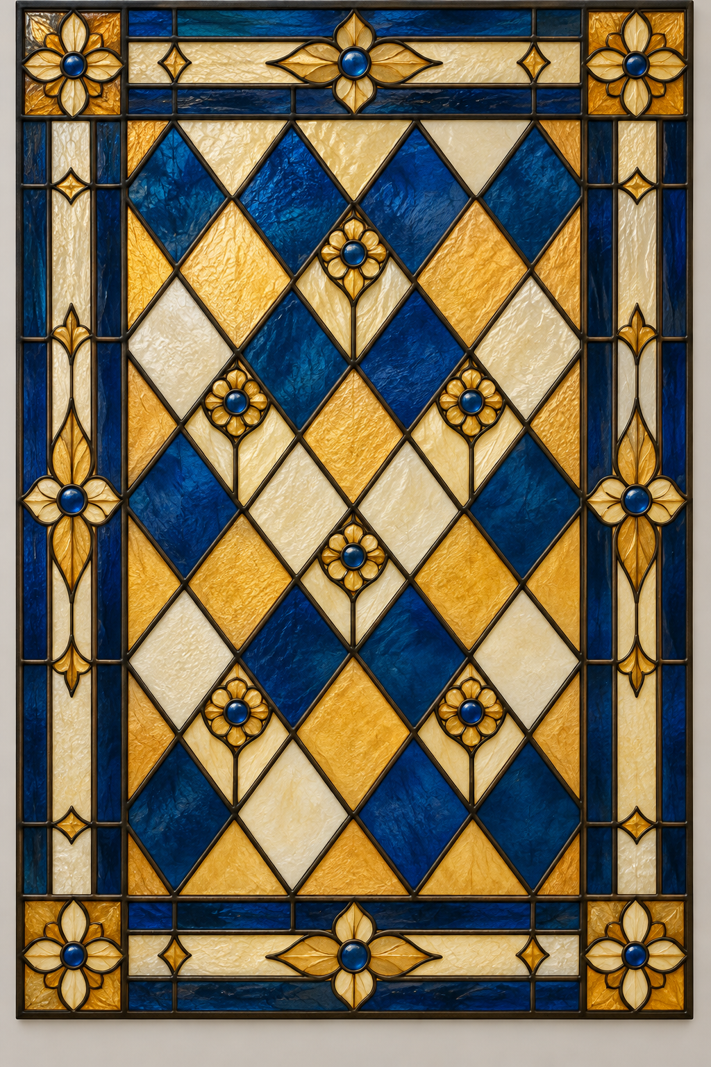 Referencia CLA-009: vitral clásicos y ornamentales