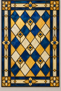 Referencia CLA-009: vitral clásicos y ornamentales