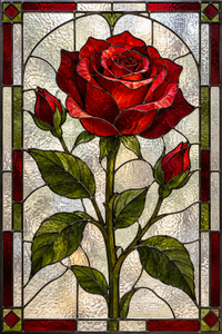 Referencia FLR-002: vitral florales y de naturaleza