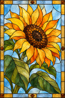 Referencia FLR-004: vitral florales y de naturaleza