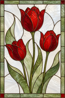 Referencia FLR-009: vitral florales y de naturaleza
