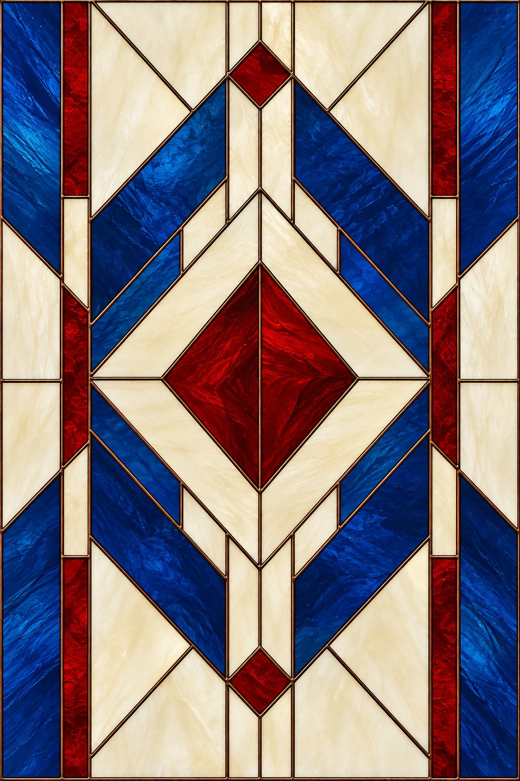 Referencia GEO-008: vitral geométricos y modernos