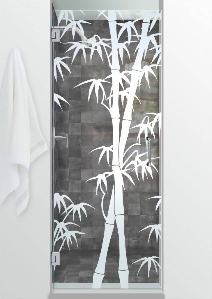 Mampara con diseño de bambú: ¡agrega un toque natural y relajante a tus espacios!