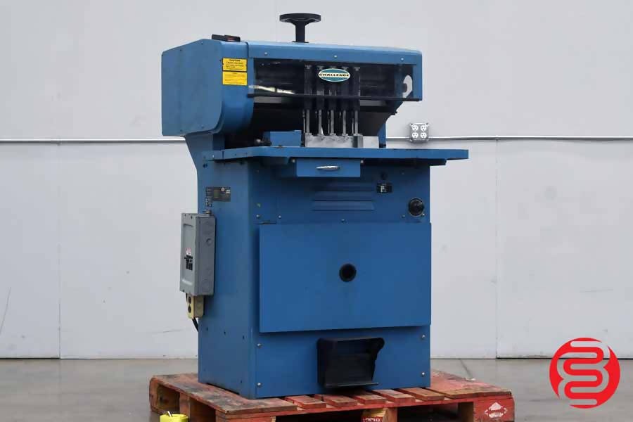 CHALLENGE MS 10A FIVE SPINDLE HYDRAULIC PAPER DRILL – 052720030700