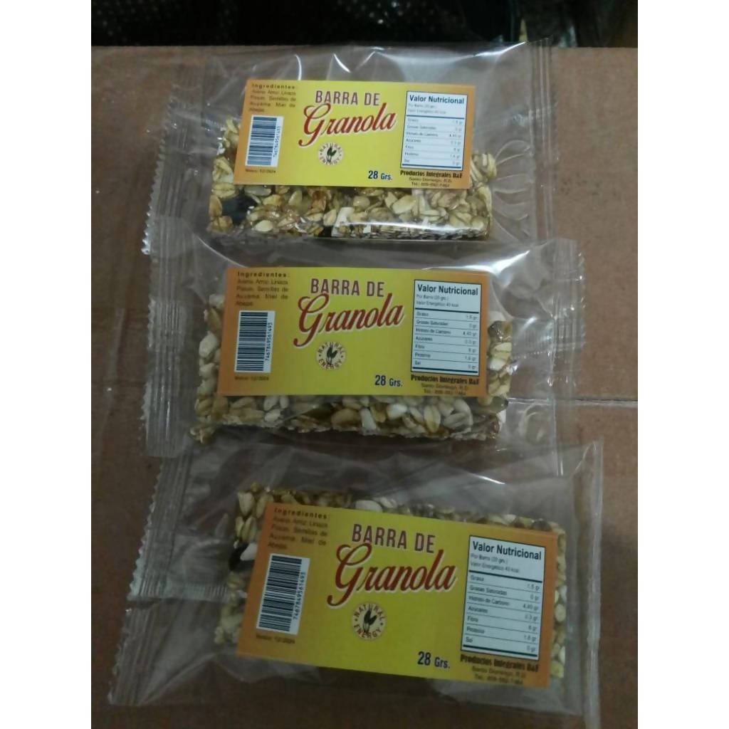 Granola paquete de 10 unidades - VillaCon Online