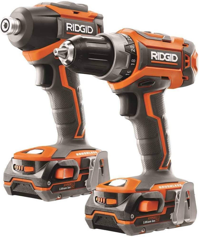 Taladro Ridgid Combo Kit2 18voltios